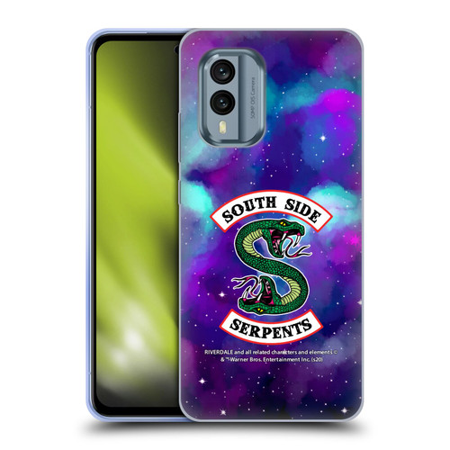 Riverdale South Side Serpents Nebula Logo 1 Soft Gel Case for Nokia X30