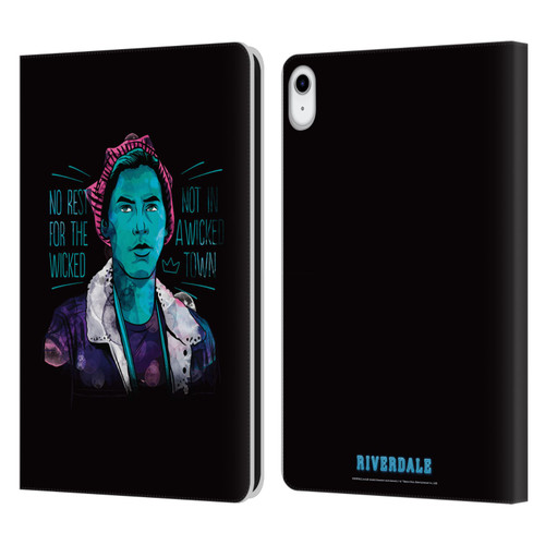 Riverdale Art Jughead Jones Leather Book Wallet Case Cover For Apple iPad 10.9 2022/2025