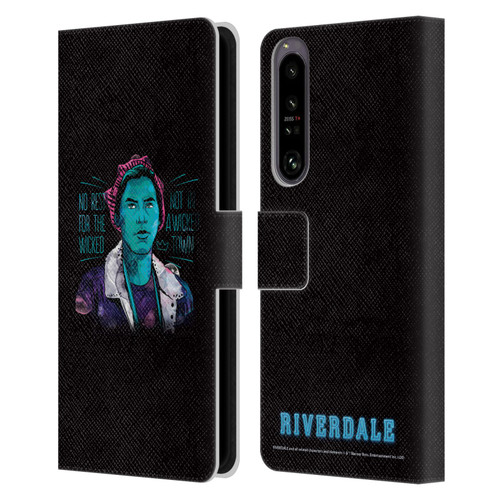 Riverdale Art Jughead Jones Leather Book Wallet Case Cover For Sony Xperia 1 IV