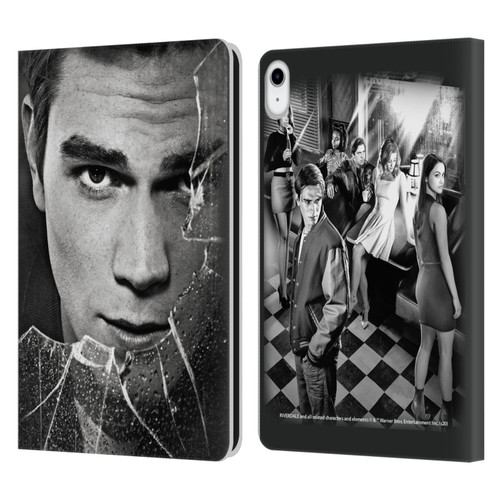 Riverdale Broken Glass Portraits Archie Andrews Leather Book Wallet Case Cover For Apple iPad 10.9 (2022)