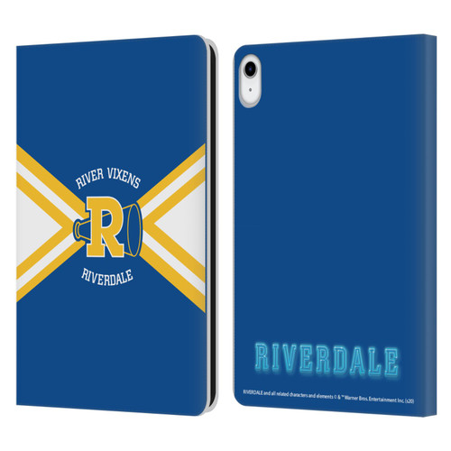 Riverdale Graphic Art River Vixens Uniform Leather Book Wallet Case Cover For Apple iPad 10.9 (2022)