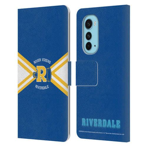 Riverdale Graphic Art River Vixens Uniform Leather Book Wallet Case Cover For Motorola Edge (2022)
