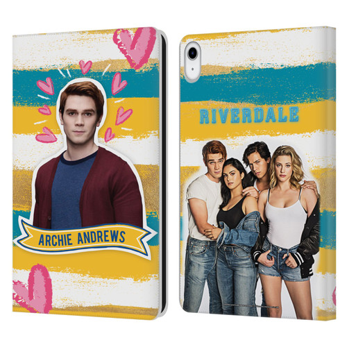 Riverdale Graphics Archie Andrews Leather Book Wallet Case Cover For Apple iPad 10.9 2022/2025