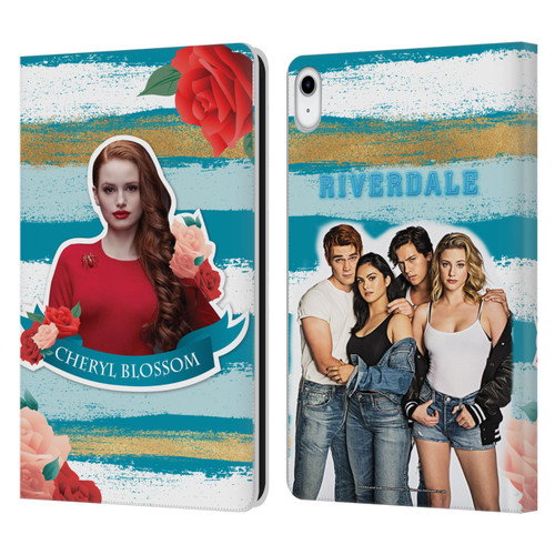 Riverdale Graphics Cheryl Blossom Leather Book Wallet Case Cover For Apple iPad 10.9 (2022)