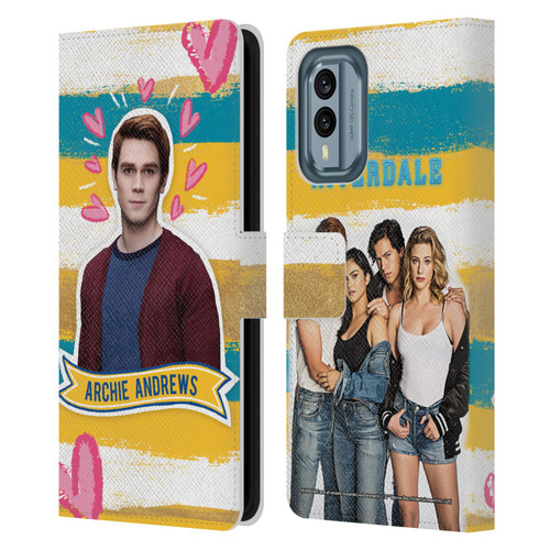 Riverdale Graphics Archie Andrews Leather Book Wallet Case Cover For Nokia X30
