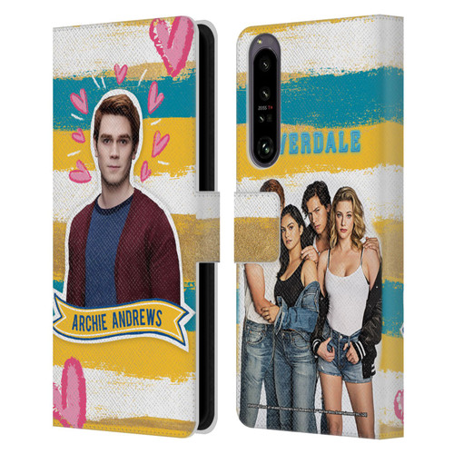 Riverdale Graphics Archie Andrews Leather Book Wallet Case Cover For Sony Xperia 1 IV