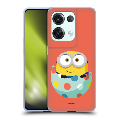 Minions Rise of Gru(2021) Easter 2021 Bob Egg Soft Gel Case for OPPO Reno8 Pro