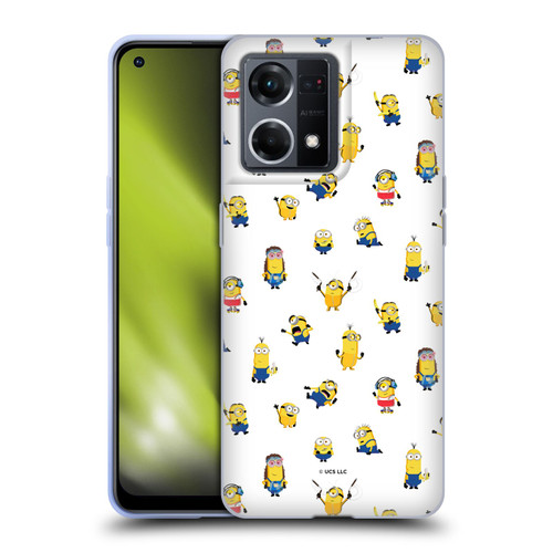 Minions Rise of Gru(2021) Humor Costume Pattern Soft Gel Case for OPPO Reno8 4G