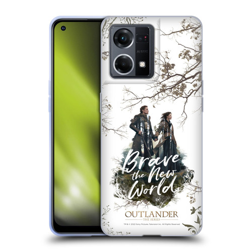 Outlander Composed Graphics Brave The New World Soft Gel Case for OPPO Reno8 4G