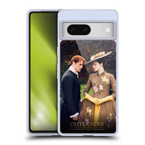 Outlander Characters Jamie And Claire Soft Gel Case for Google Pixel 7