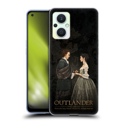 Outlander Portraits Claire & Jamie Painting Soft Gel Case for OPPO Reno8 Lite