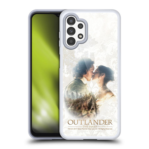 Outlander Portraits Claire & Jamie Kiss Soft Gel Case for Samsung Galaxy A13 (2022)