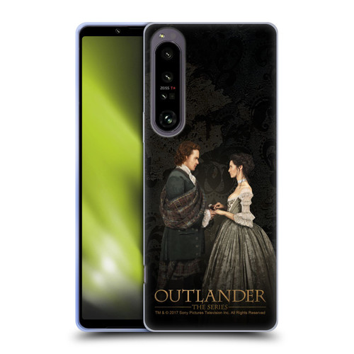 Outlander Portraits Claire & Jamie Painting Soft Gel Case for Sony Xperia 1 IV