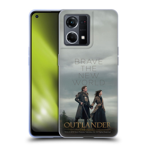 Outlander Season 4 Art Brave The New World Soft Gel Case for OPPO Reno8 4G