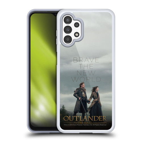 Outlander Season 4 Art Brave The New World Soft Gel Case for Samsung Galaxy A13 (2022)