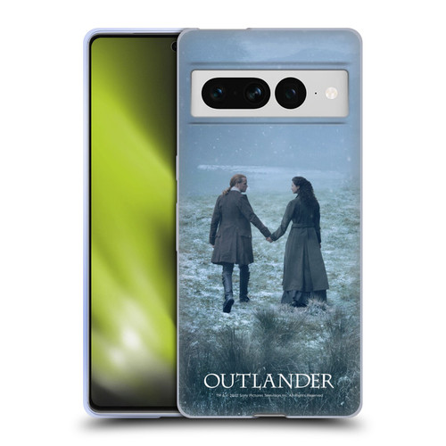 Outlander Season 6 Key Art Jamie And Claire Soft Gel Case for Google Pixel 7 Pro