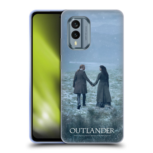 Outlander Season 6 Key Art Jamie And Claire Soft Gel Case for Nokia X30
