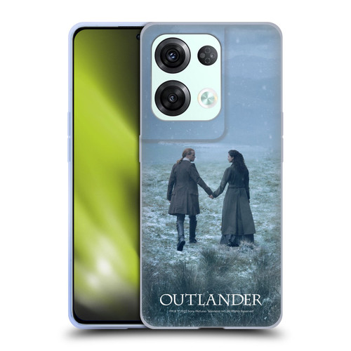 Outlander Season 6 Key Art Jamie And Claire Soft Gel Case for OPPO Reno8 Pro