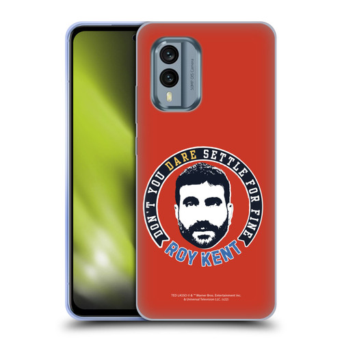 Ted Lasso Season 2 Graphics Roy Kent Soft Gel Case for Nokia X30