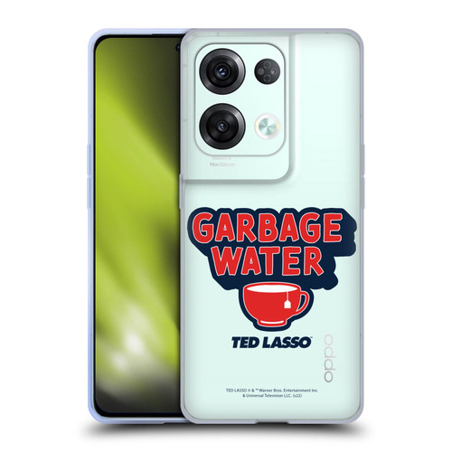Ted Lasso Season 2 Graphics Garbage Water Soft Gel Case for OPPO Reno8 Pro