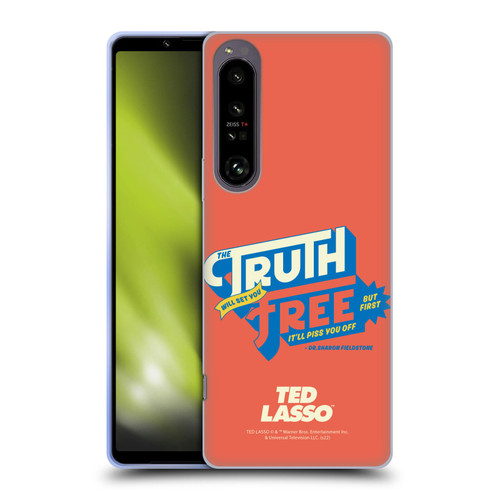 Ted Lasso Season 2 Graphics Truth Soft Gel Case for Sony Xperia 1 IV