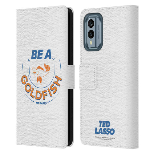 Ted Lasso Season 1 Graphics Be A Goldfish Leather Book Wallet Case Cover For Nokia X30