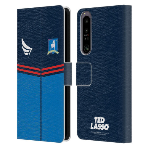 Ted Lasso Season 1 Graphics Jacket Leather Book Wallet Case Cover For Sony Xperia 1 IV