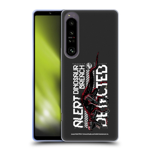 Jurassic World Fallen Kingdom Key Art Dinosaur Breach Soft Gel Case for Sony Xperia 1 IV