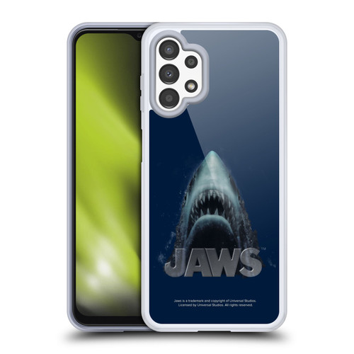 Jaws I Key Art Illustration Soft Gel Case for Samsung Galaxy A13 (2022)