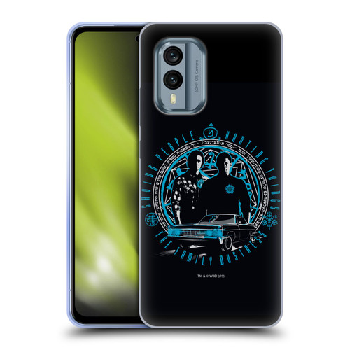 Supernatural Vectors Dean & Sam Business Soft Gel Case for Nokia X30
