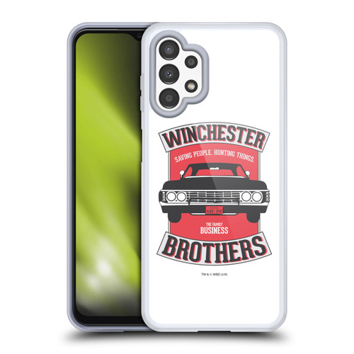 Supernatural Vectors Winchester Brothers 2 Soft Gel Case for Samsung Galaxy A13 (2022)