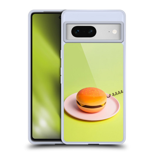 Pepino De Mar Foods Burger Soft Gel Case for Google Pixel 7
