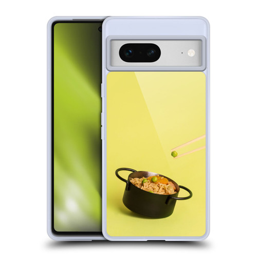 Pepino De Mar Foods Fried Rice Soft Gel Case for Google Pixel 7