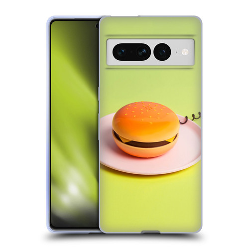 Pepino De Mar Foods Burger Soft Gel Case for Google Pixel 7 Pro