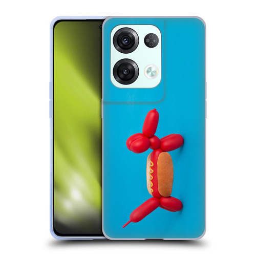 Pepino De Mar Foods Hotdog Soft Gel Case for OPPO Reno8 Pro