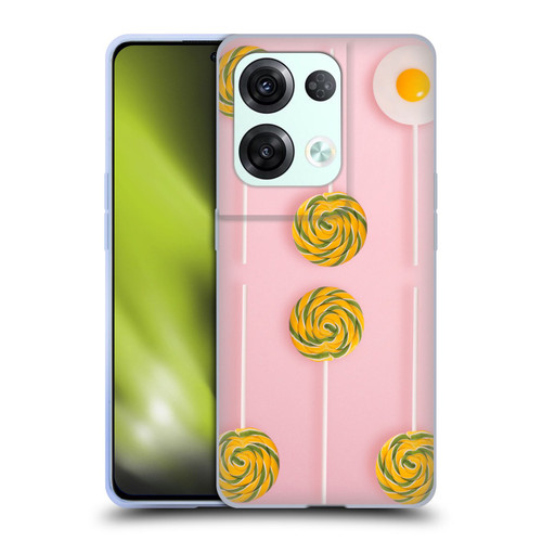Pepino De Mar Patterns 2 Lollipop Soft Gel Case for OPPO Reno8 Pro