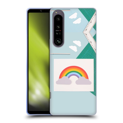 Pepino De Mar Rainbow Art Soft Gel Case for Sony Xperia 1 IV
