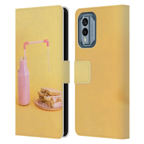 Pepino De Mar Foods Sandwich 2 Leather Book Wallet Case Cover For Nokia X30