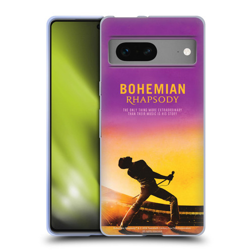 Queen Bohemian Rhapsody Iconic Movie Poster Soft Gel Case for Google Pixel 7