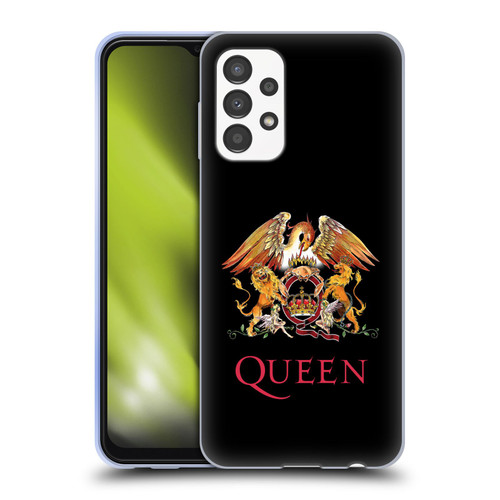 Queen Key Art Crest Soft Gel Case for Samsung Galaxy A13 (2022)