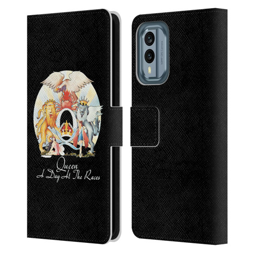 Queen Key Art A Day At The Races Leather Book Wallet Case Cover For Nokia X30