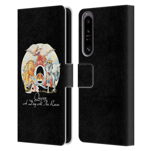 Queen Key Art A Day At The Races Leather Book Wallet Case Cover For Sony Xperia 1 IV