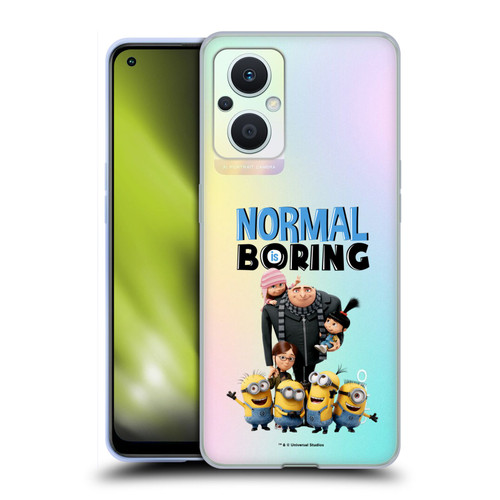 Despicable Me Gru's Family Minions Soft Gel Case for OPPO Reno8 Lite