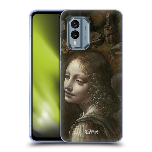 The National Gallery Art The Virgin Of The Rocks Soft Gel Case for Nokia X30