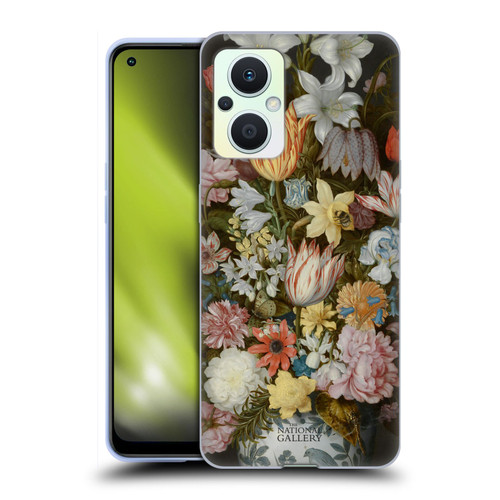 The National Gallery Art A Still Life Of Flowers In A Wan-Li Vase Soft Gel Case for OPPO Reno8 Lite