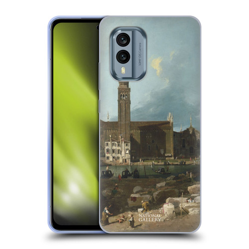 The National Gallery Nature The Stonemason's Yard Soft Gel Case for Nokia X30
