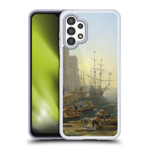 The National Gallery Nature Seaport With The Embarkation Of Saint Ursula Soft Gel Case for Samsung Galaxy A13 (2022)