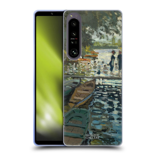 The National Gallery Nature Bathers At La Grenouillére Soft Gel Case for Sony Xperia 1 IV