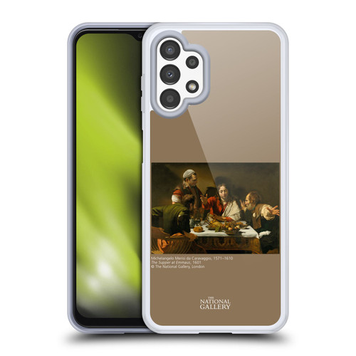 The National Gallery People The Supper At Emmaus Soft Gel Case for Samsung Galaxy A13 (2022)
