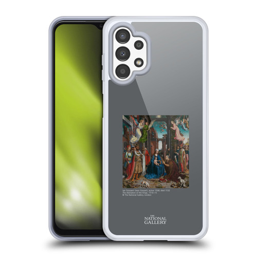 The National Gallery Religious & Mythological The Adoration Of The Kings Soft Gel Case for Samsung Galaxy A13 (2022)